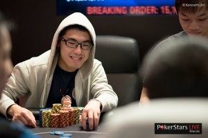 MPC24 final table chip leader liang xu