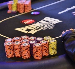 Lithuania's Arunas Sapitavicius leads the APT Finale Main Event