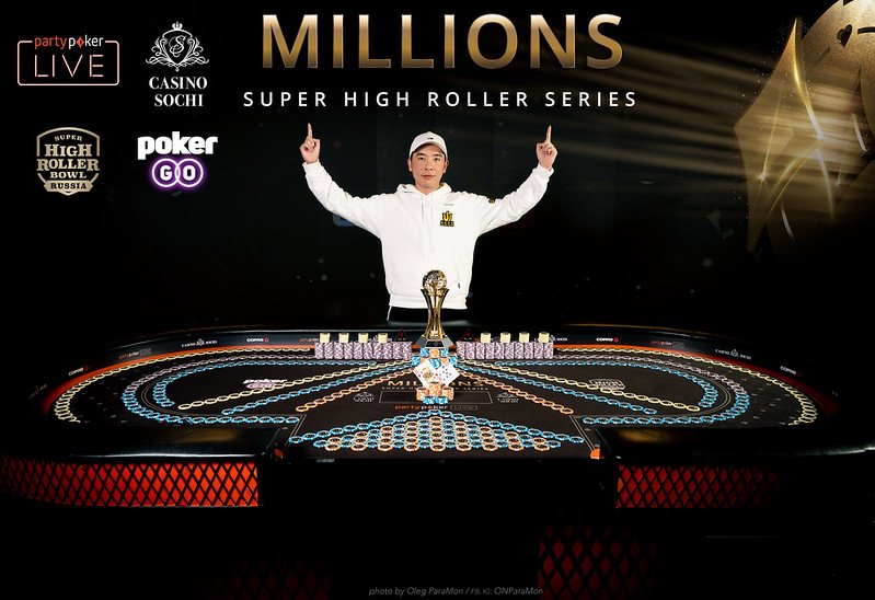 partypoker millions shr sochi event 3 25k sd Wai Leong Chan winner