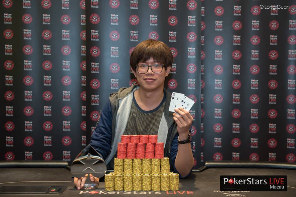 Jack Wu (Photo Long Guan Courtesy of PokerStars)