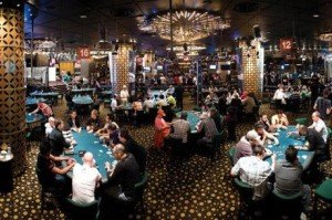 The Crown Melbourne poker room