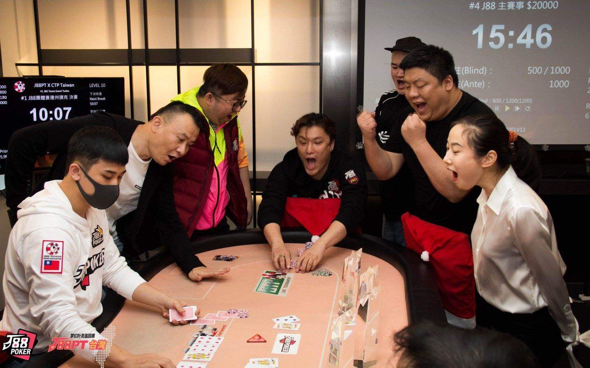 J88Poker Tour Taiwan hosts NT$60,000 Mixed Game Team Event