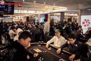 Poker tables at CTP Club