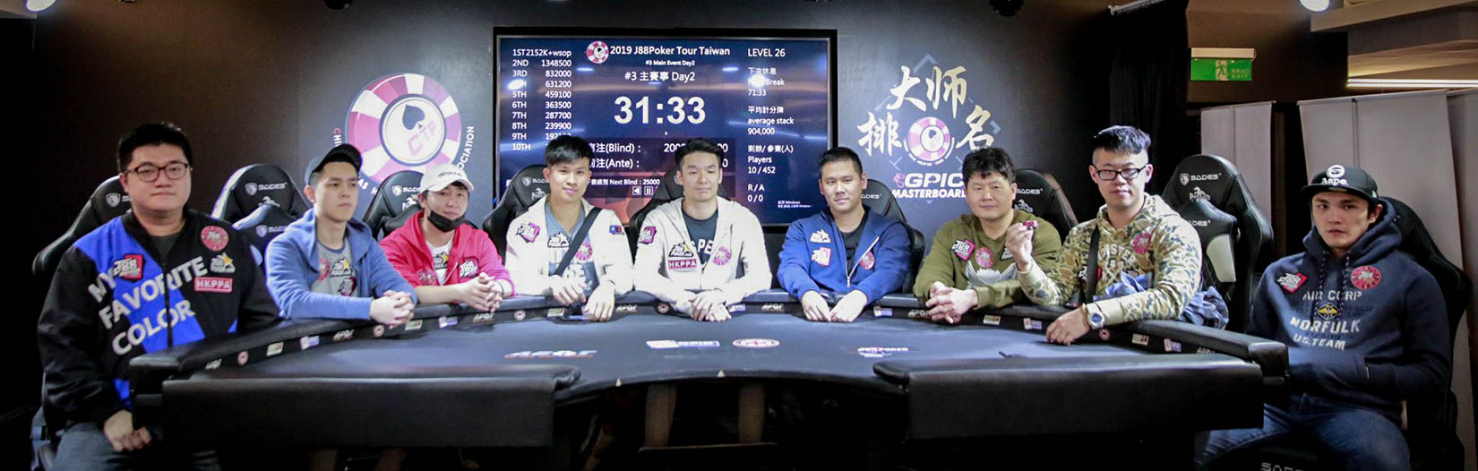 Meet the Final 9 of the J88Poker Tour Main Event