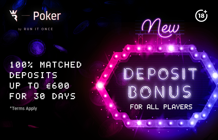 Run it Once Deposit Bonus