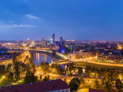 Vilnius_Modern_Skyline_At_Dusk,_Lithuania_-_Diliff