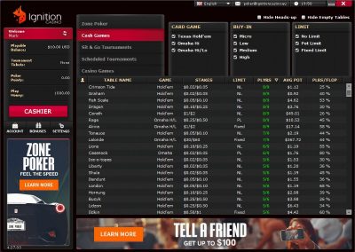 ignitionpoker lobby 752