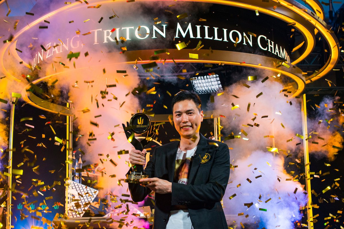 Aaron Zang wins £1M Triton London event, Bryn Kenney new leader of the All-Time Money List