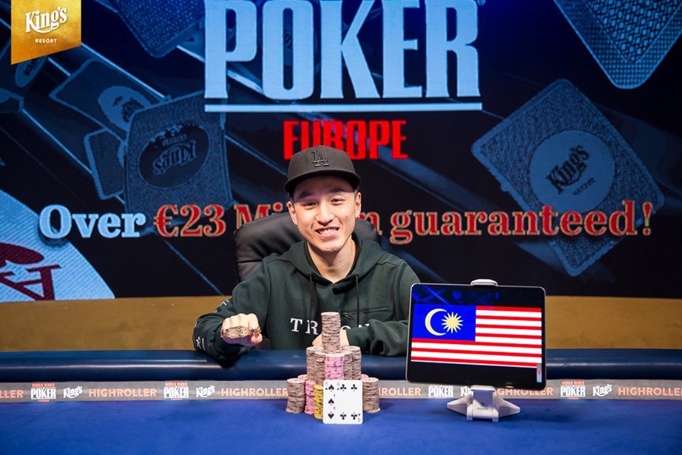 WSOPE Latest: Chin Wei Lim Wins the 100K Diamond High Roller; Negreanu edges ahead in POY