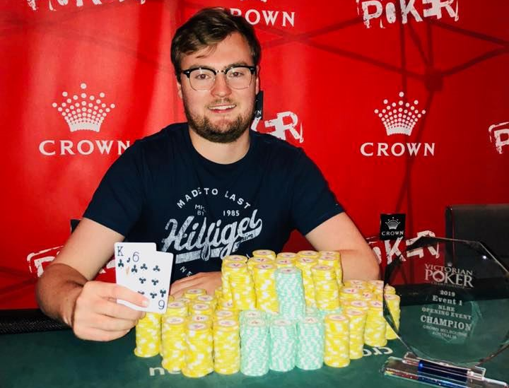 Victoria Poker Championship early highlights: Eoin McLaverty wins opening event
