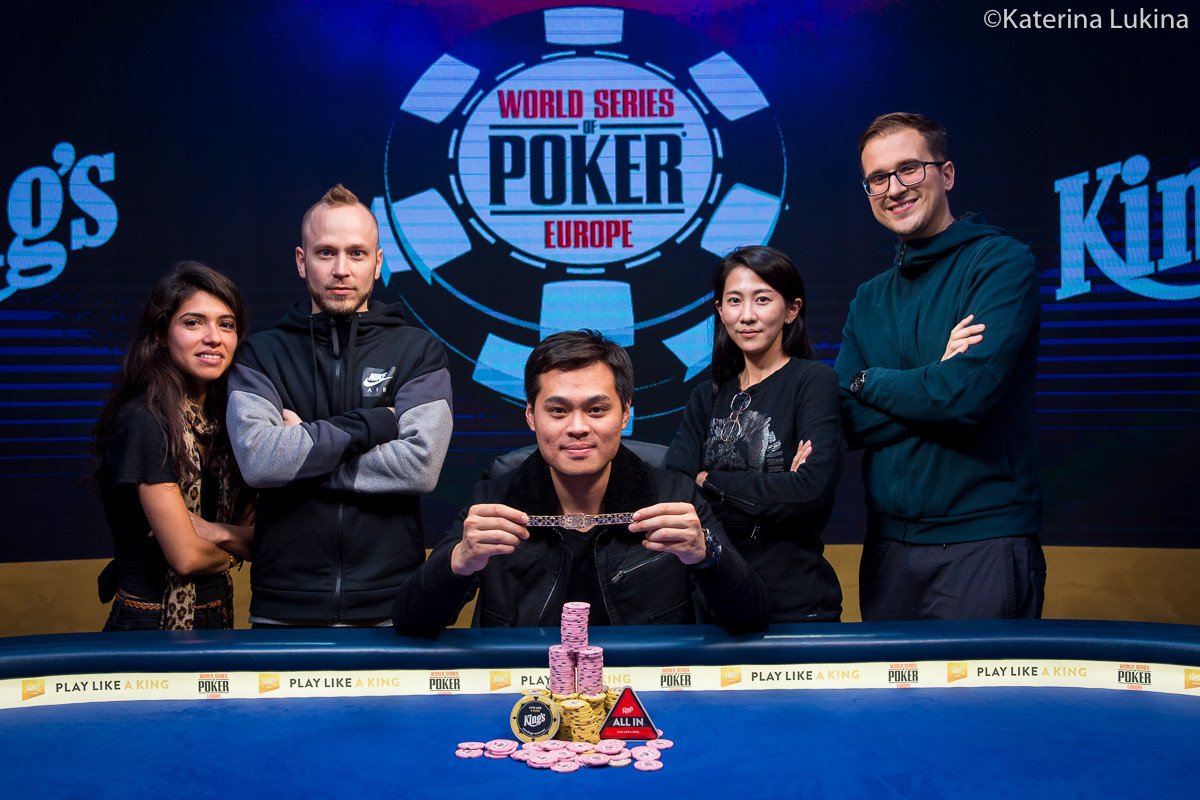 WSOPE: James Chen wins €250,000 Super High Roller title and first ever bracelet for Taiwan!