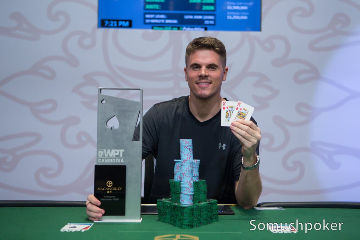 Brian Tougias clinches WPT Cambodia Main Event for US$131,430