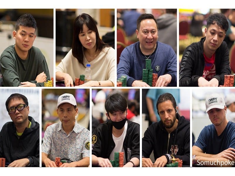 Meet the Final 9 of the record-breaking WPT Cambodia Main Event