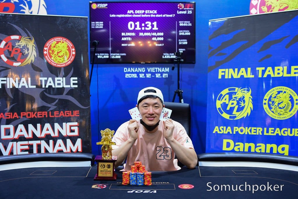 APL Da Nang:  Im Sung Gok wins Deep Stack; Lin Jian on top of  the Main Event chip counts