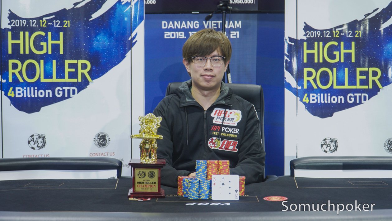 APL Da Nang closes with brand ambassador Jack En Ching Wu seizing the High Roller title