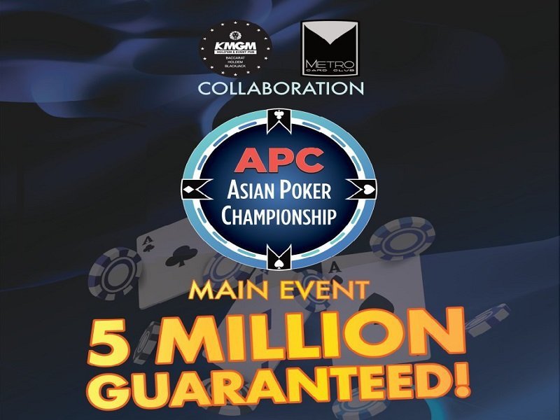 Metro Card Club hosts Asian Poker Championship Php 5 Million guaranteed this weekend