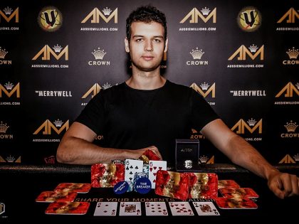 Michael Addamo Aussie Millions 50K