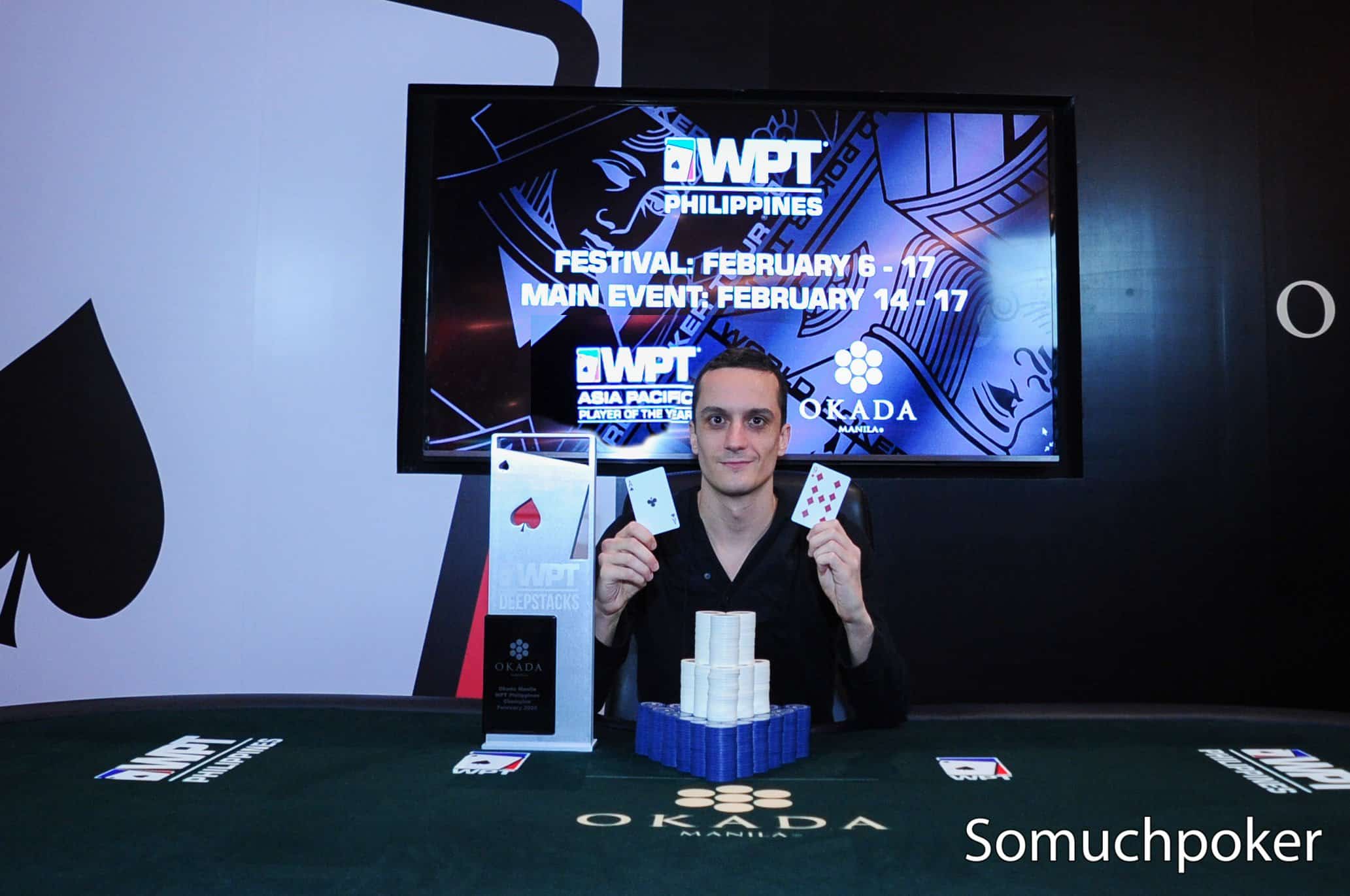 Bulgaria's Dimitar Blazhev wins WPT Philippines Main Event for his first major live title