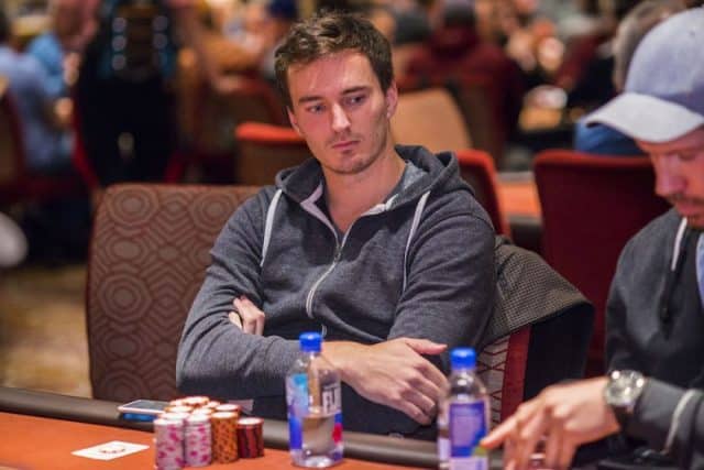 Steffen Sontheimer playing poker at the WPT