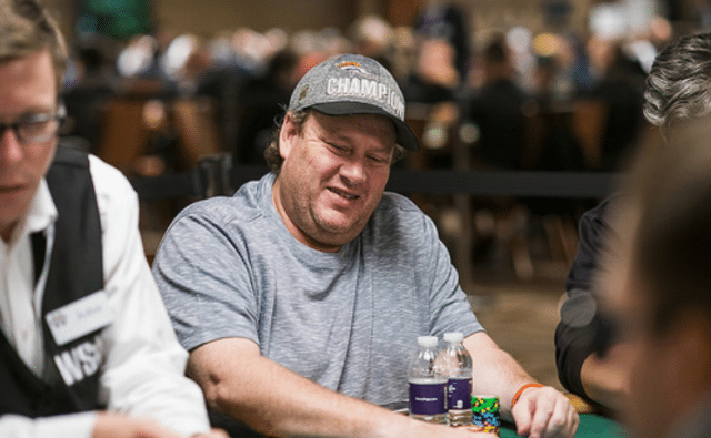 Gavin Smith playing poker