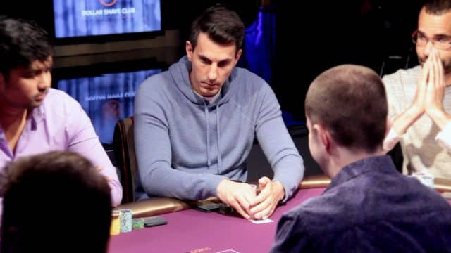 Haralabos Voulgaris playing poker