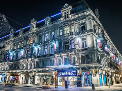 Grand Casino Viage building at night