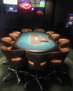 Poker table