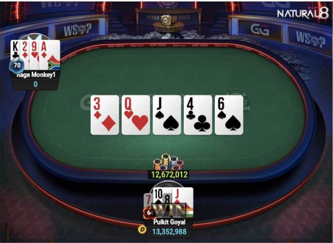 WSOPC 5 Pot Limit Omaha 1