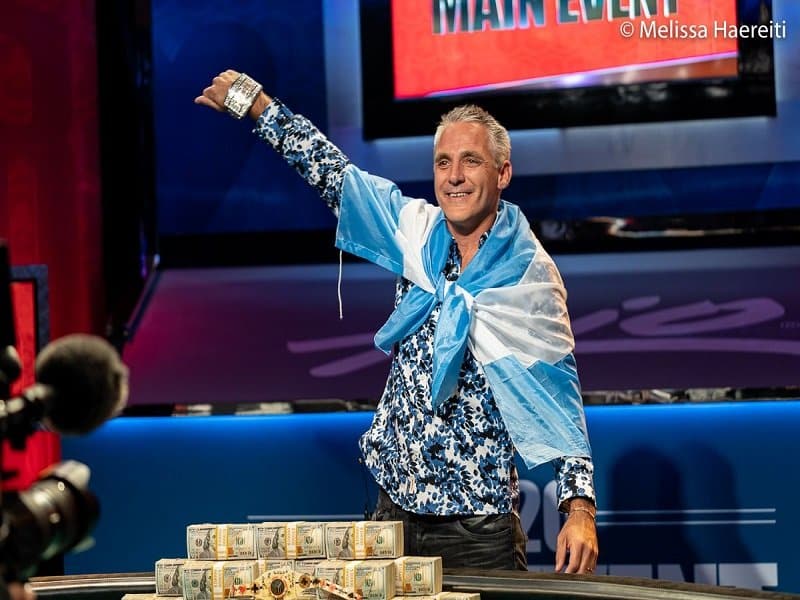 Argentina’s Damian Salas crowned the 2020 WSOP Main Event champion