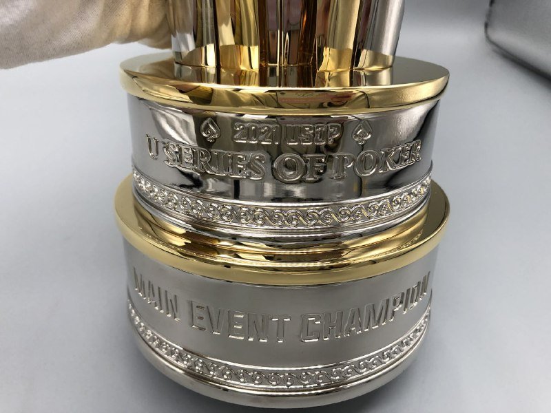 upoker main event trophy