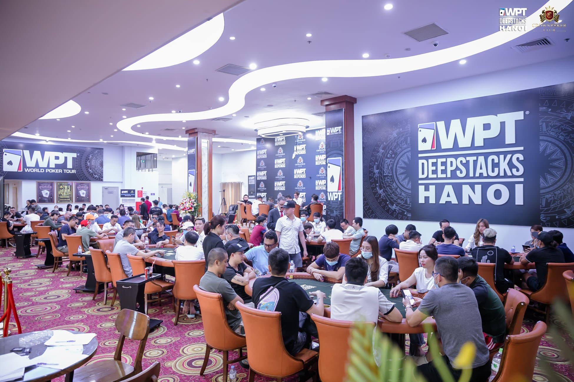 WPTDeepStacks Hanoi: Main Event crushes guarantee, 378 entries, 90 players advance led by Nguyễn Lê Quang; High Roller & Crown Poker Club Superstack Classic Freezeout up next