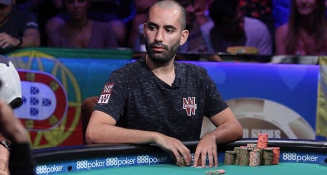 Joao Vieira playing poker