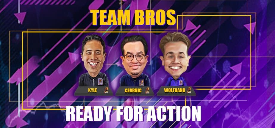 TEAM BROSS - KYLE - CEDRIC - WOLFGAN - READY FOR ACTION