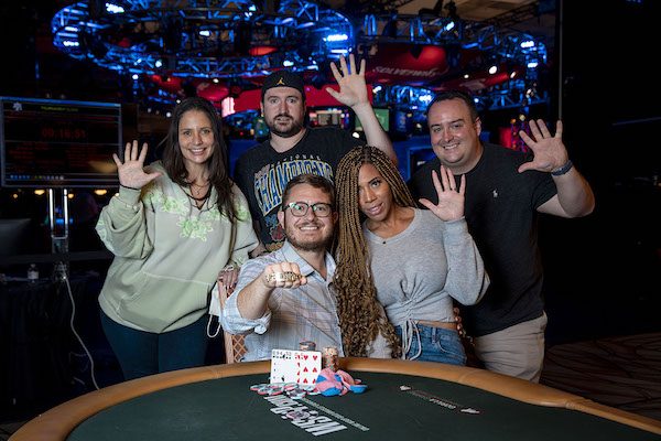 2021 WSOP bracelet winners: Brian Hastings, Denis Strebkov, Chad Himmelspach, Paulo Joanello, Aleksejs Ponakovs, Yuliyan Kolev 