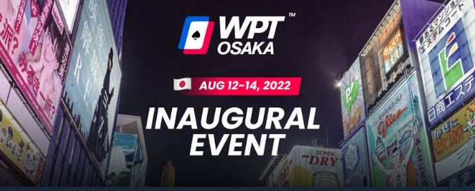 World Poker Tour hits Osaka, Japan this August 2022