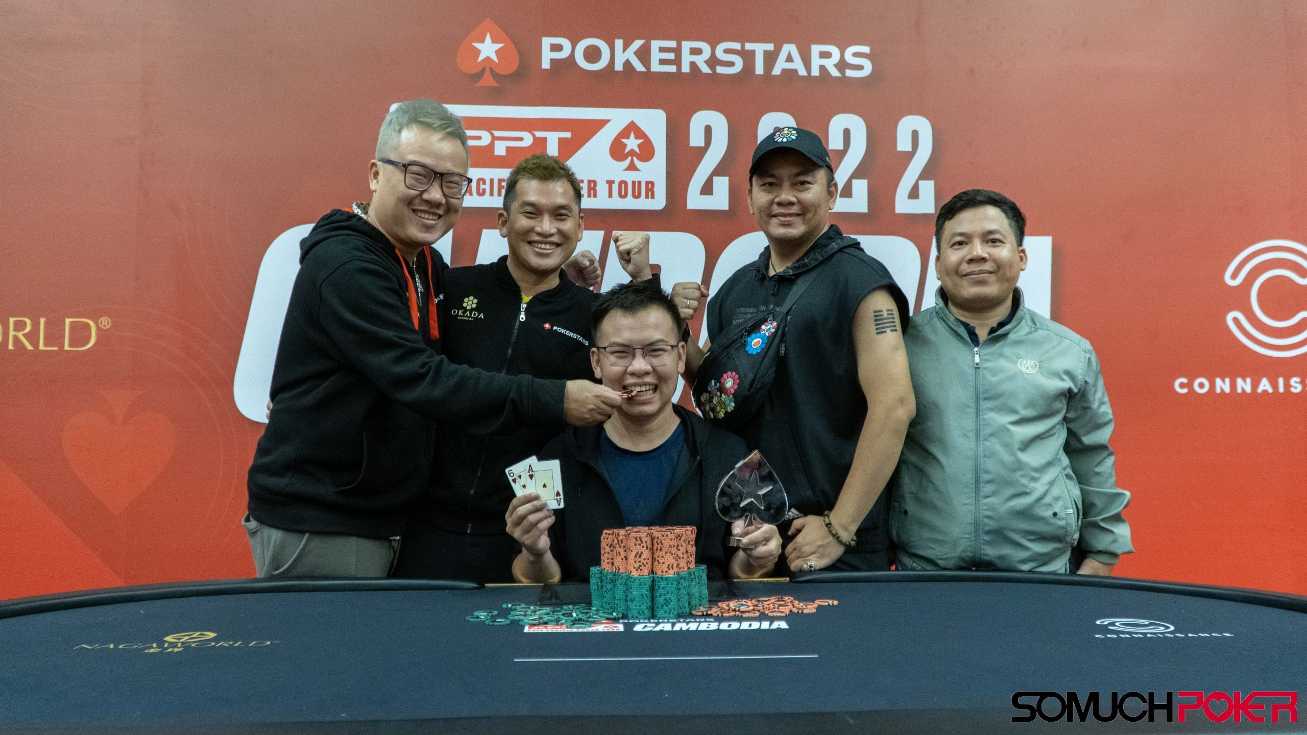 APPT Cambodia 2022: Mai Bien clinches NagaWorld Kickoff for career high $15,709; Mike Takayama runner up; Wei Jiang and Jeungu Seo win trophies