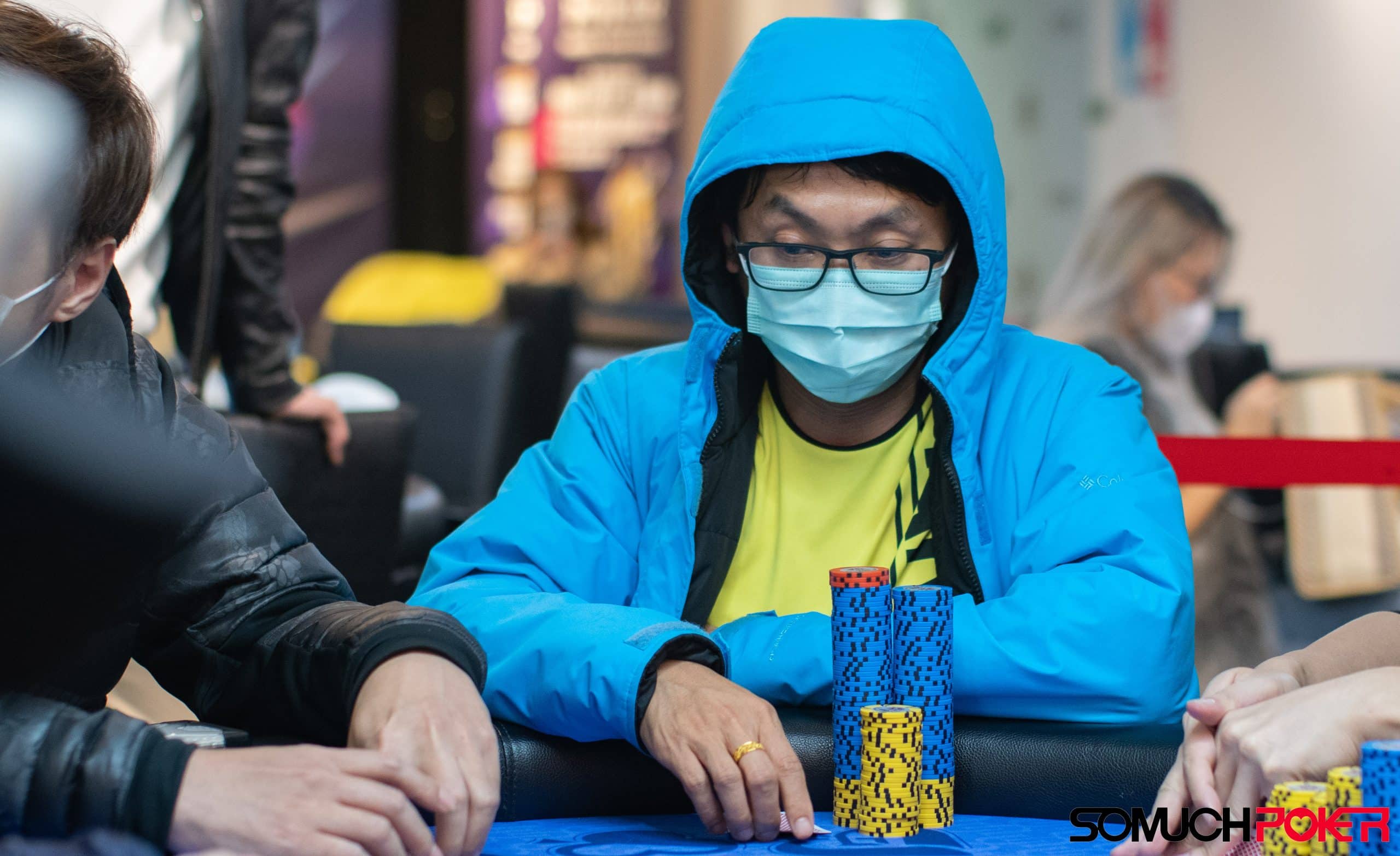 USOP: Poker2U Taiwan Series: Opening ceremony at Main Event Day 1A; Yu You Ci Tsai 蔡余有騏 tops 33 survivors