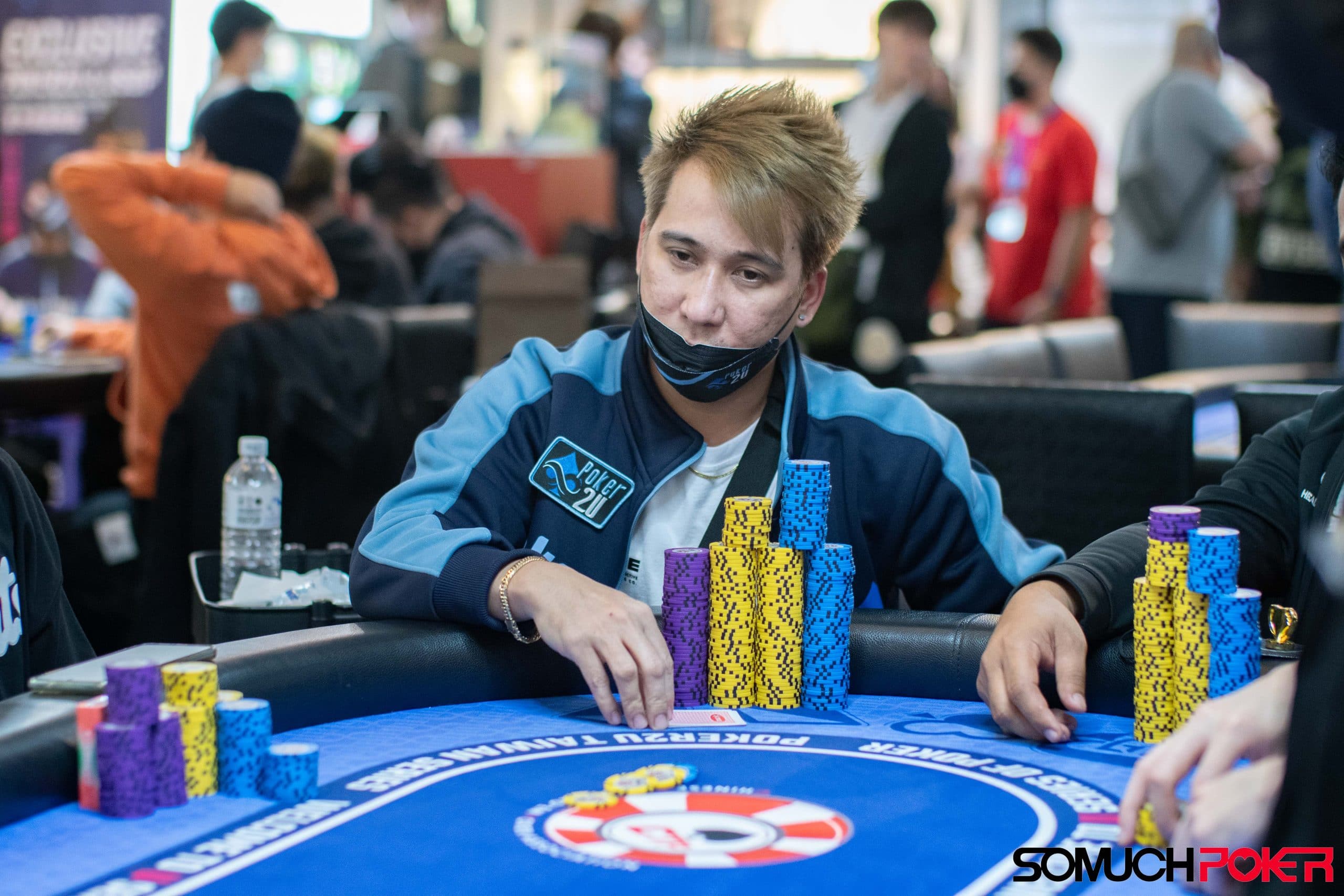 USOP: Poker 2U Taiwan Series: Main Event Day 1B draws 201 entries; Filipino Edwin Dela Cruz bags a monster stack; two flights remain