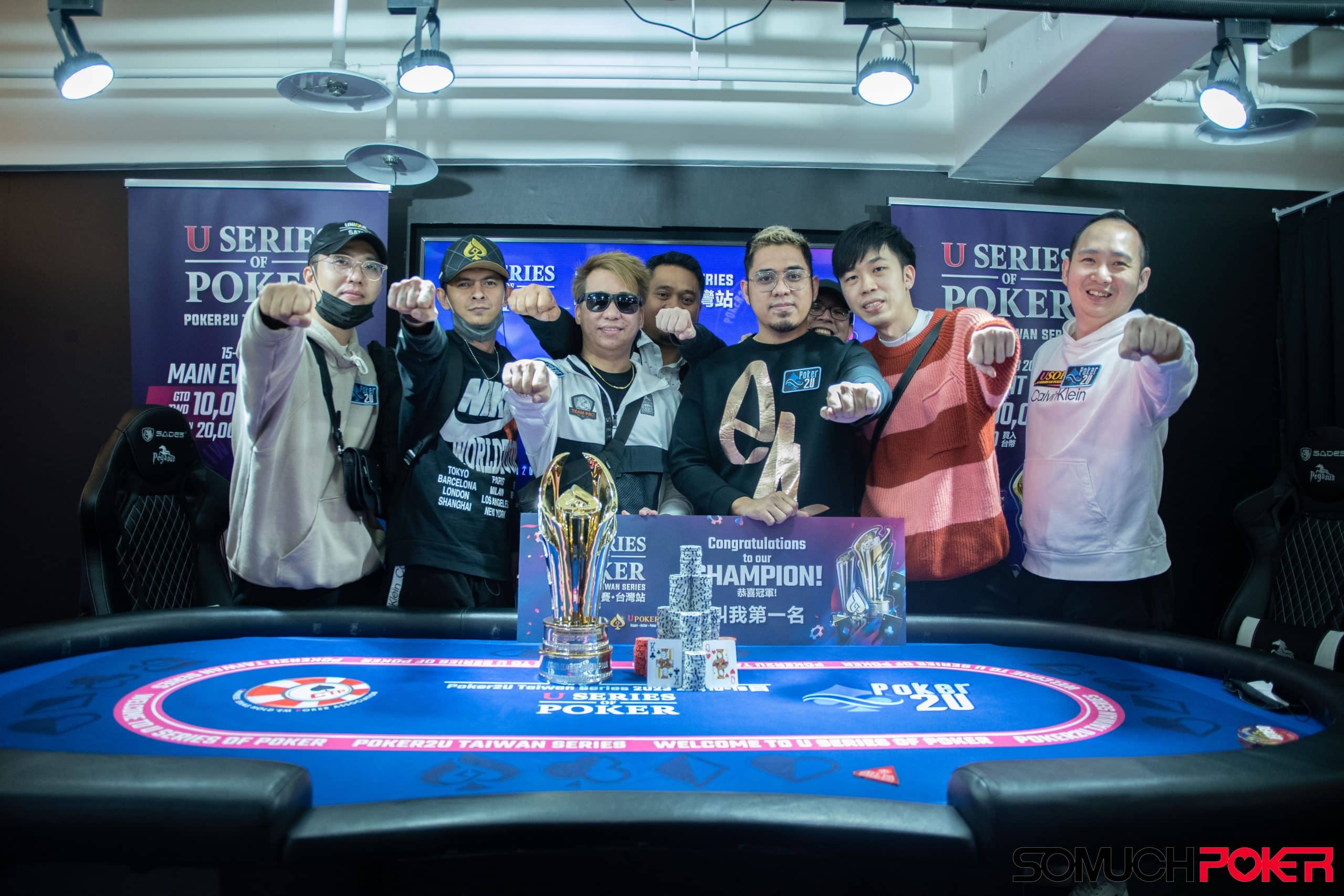 Edwin Dela Cruz wins inaugural USOP Poker2U Taiwan Series Main Event for TWD 3,060,000 (~$100.8K)
