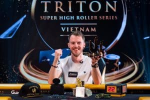 Champion Mark Rubbathan 2023 Triton Vietnam SHRS EV03 20K NLH 8 Handed Mystery Bounty Final Table Giron 7JG9205 2