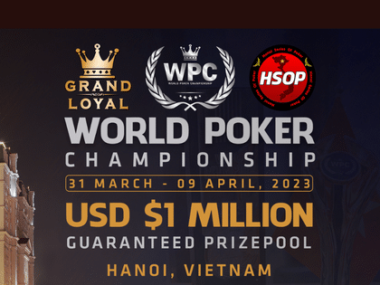 WORLD POKER CHAMPIONSHIP - HANOI, VIETNAM