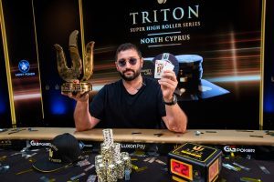 Champion Ramin Hajiyev 2023 Triton Cyprus SHRS EV09 200K NLH Luxon Invitational Final Table Giron 7JG8951