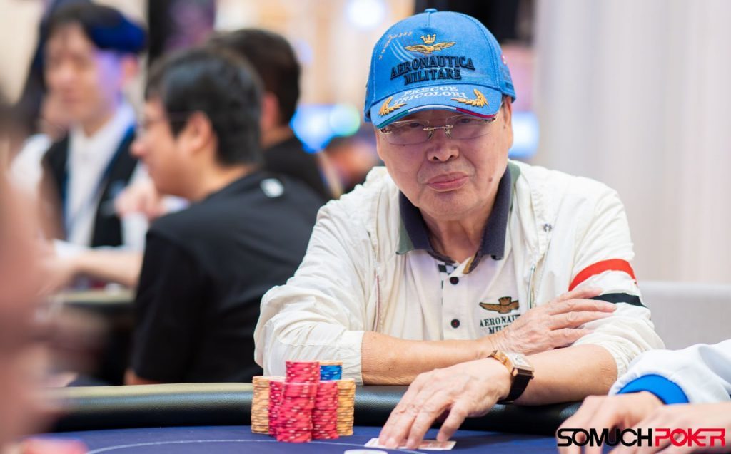 WPT Korea Main Event Day 1A Huidong Gu