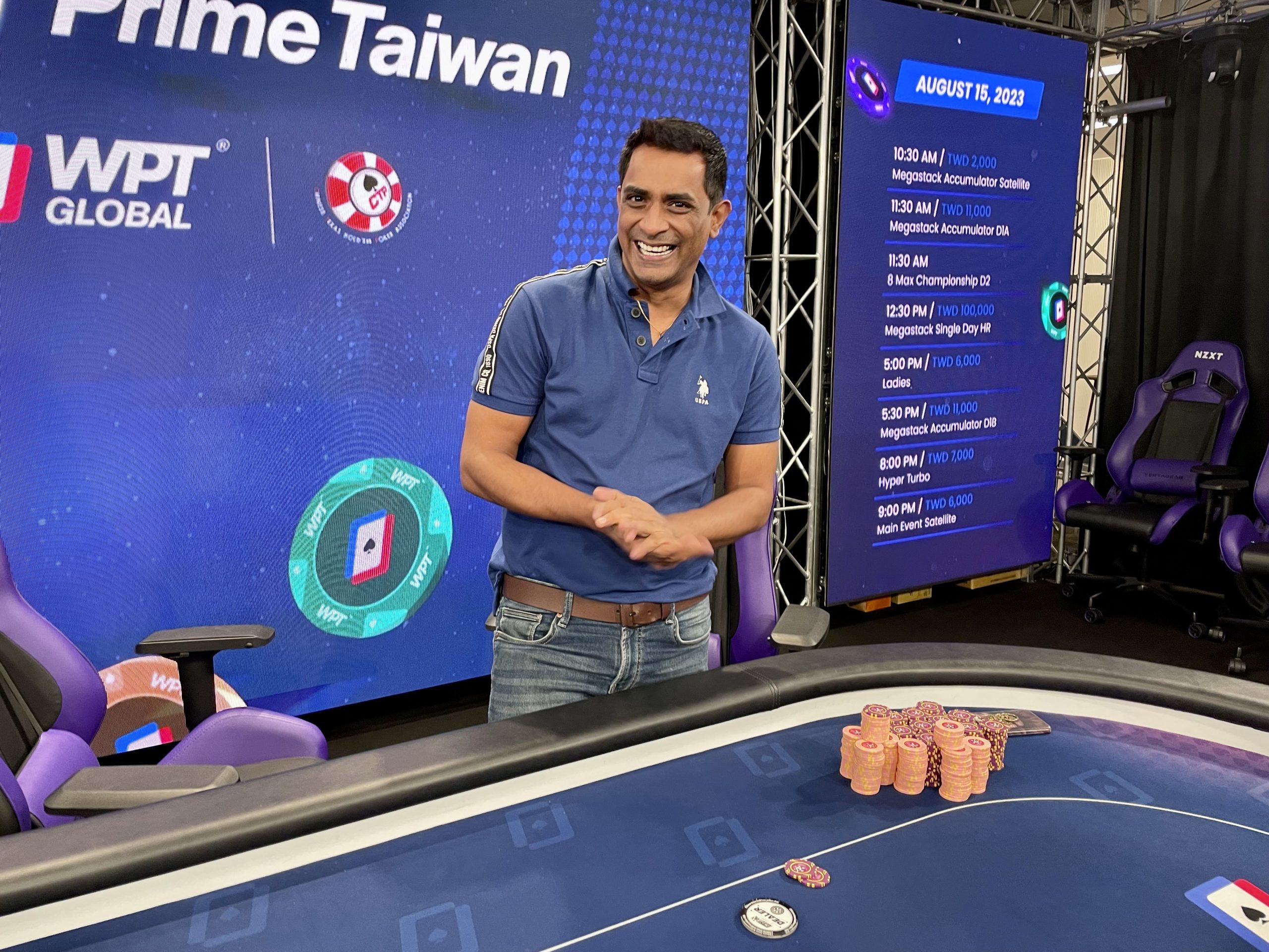 WPT Prime Taiwan: Pradeep Sharma Nudurumati bulldozes at Accumulator; Edward Yam, Jackie Wu, Richard Marquez, Maggie Weng win trophies