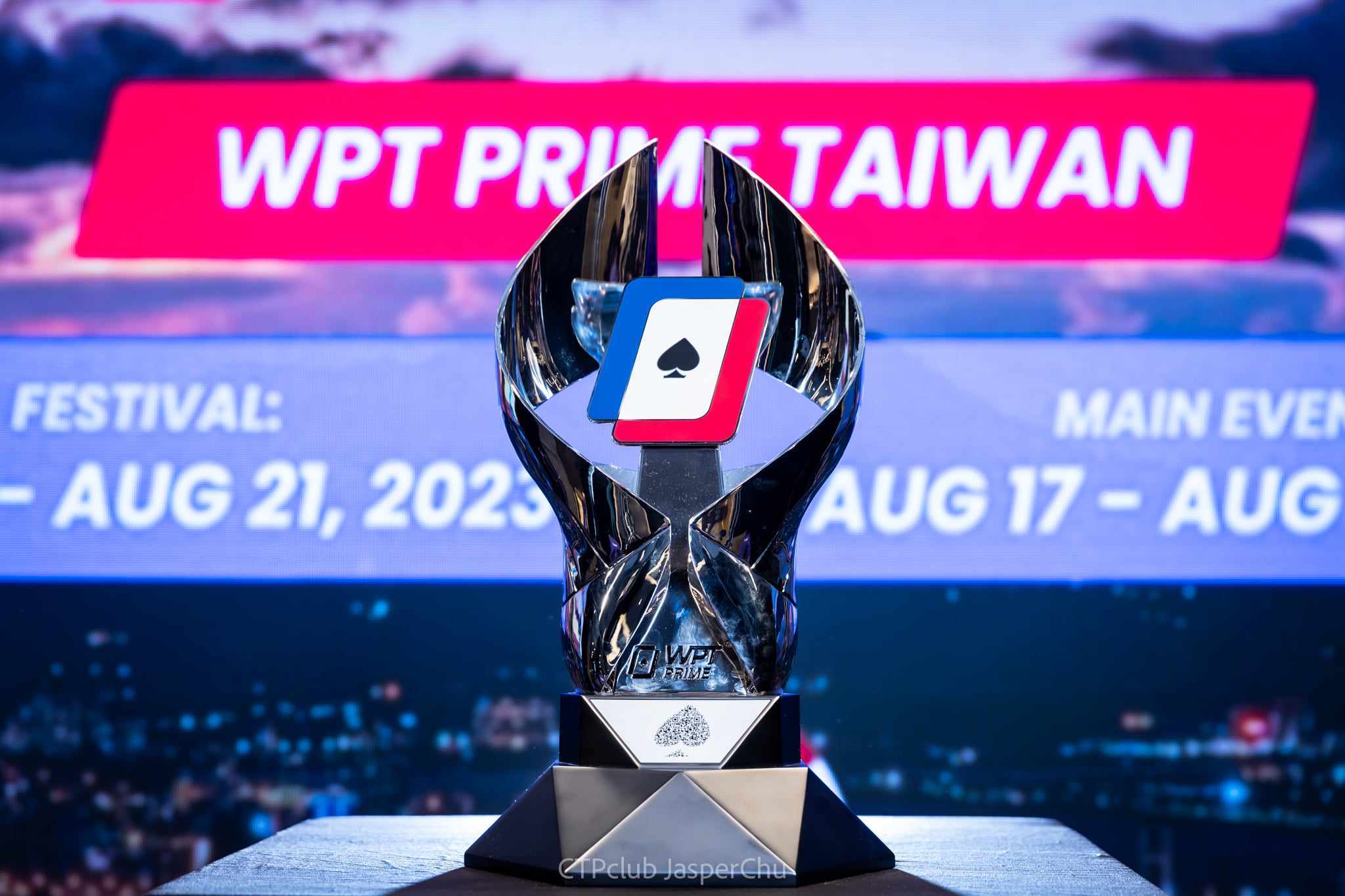 Everything you need to know about the USD 1 Million guaranteed WPT Prime Taiwan MAIN EVENT - August 17 to 21 at  Asia Poker Arena