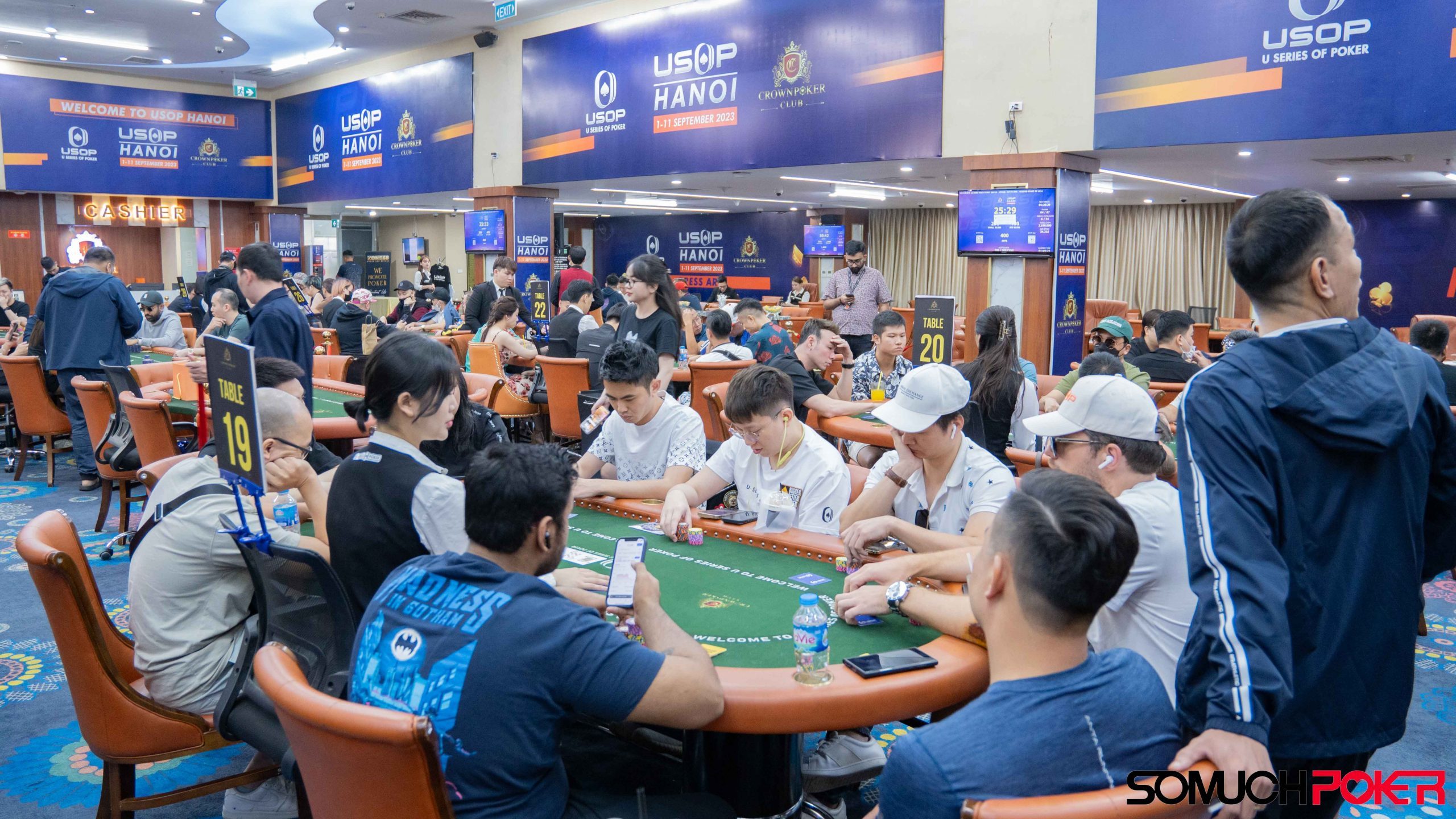 Cập nhật USOP Hanoi: Mini Main Event - Day 1A