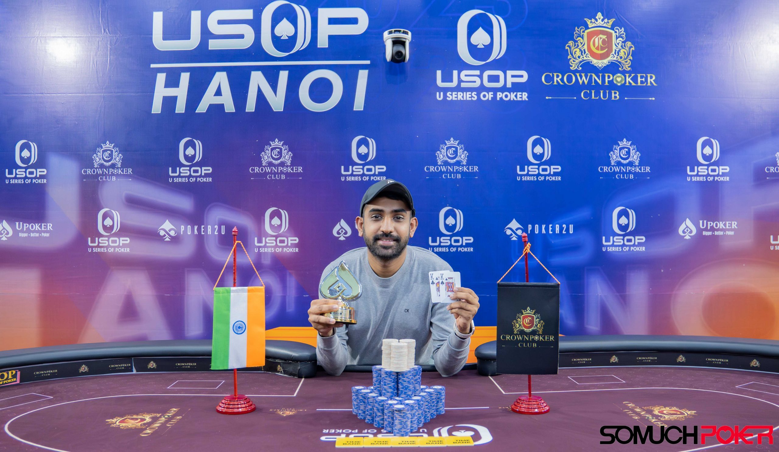 USOP Hanoi: Vu Thai Bao dominates Mystery Bounty Day 1A; Abhinav Iyer wins Mini High Roller; Yuan Xin, Nguyen Kim Truong Son lift trophies