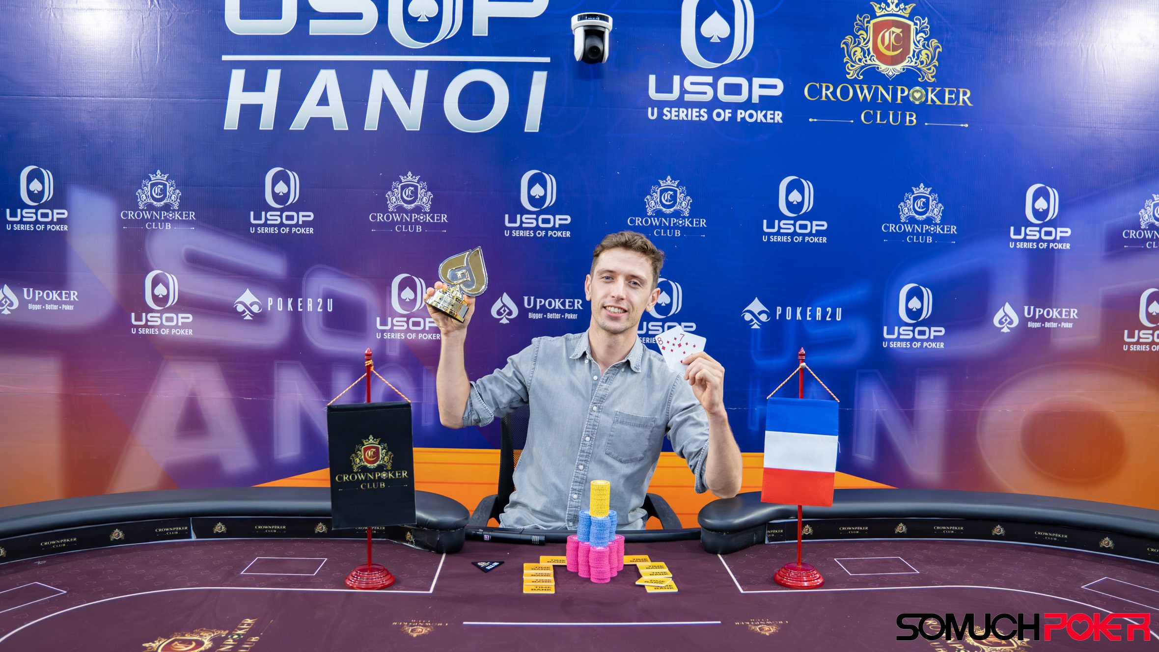 Leo Du Boisbaudry wins first ever USOP Hanoi Heads Up Challenge 