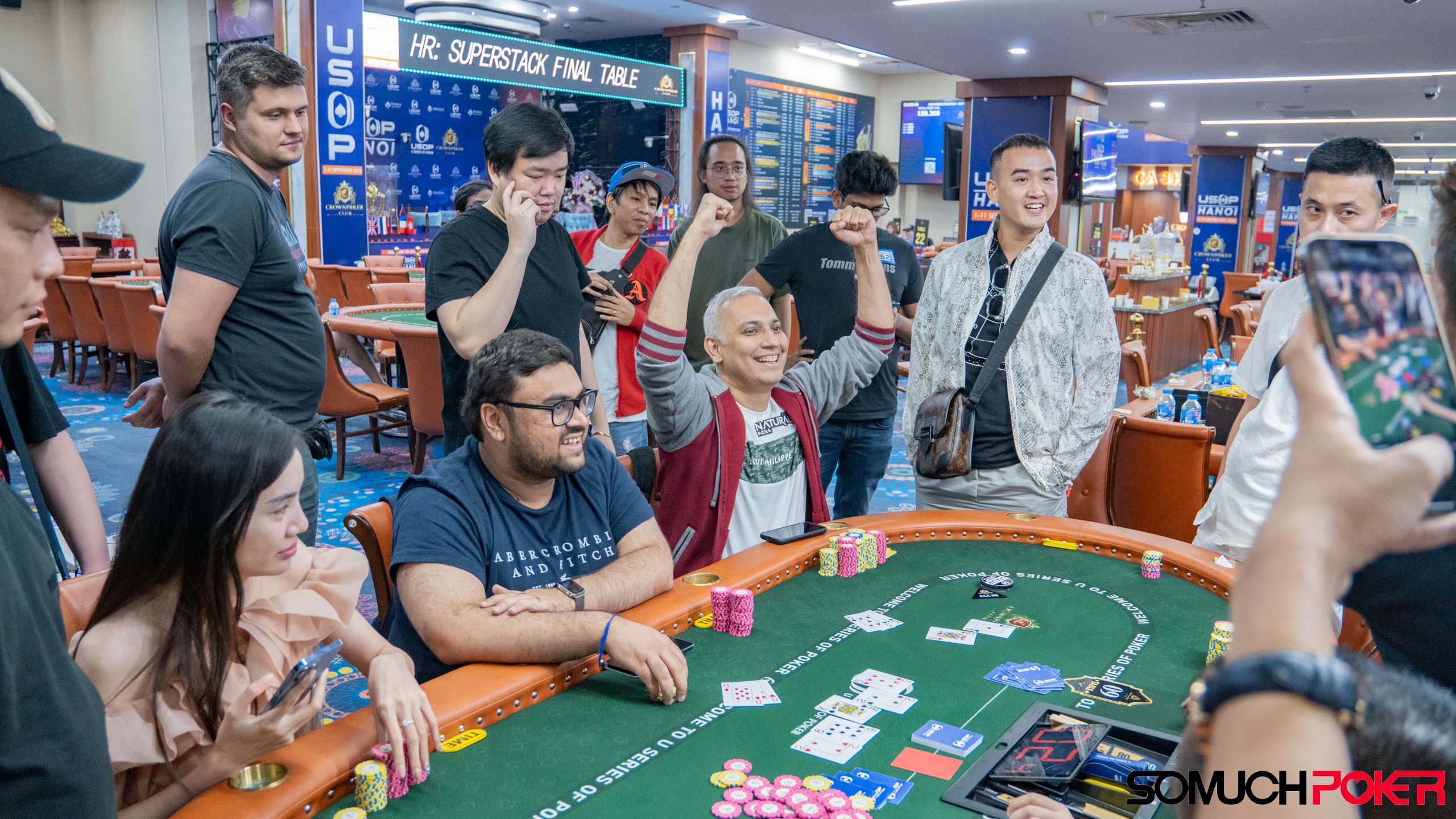 USOP Hanoi - Mini Main Event - Chip Counts, Seat Draw, Payouts