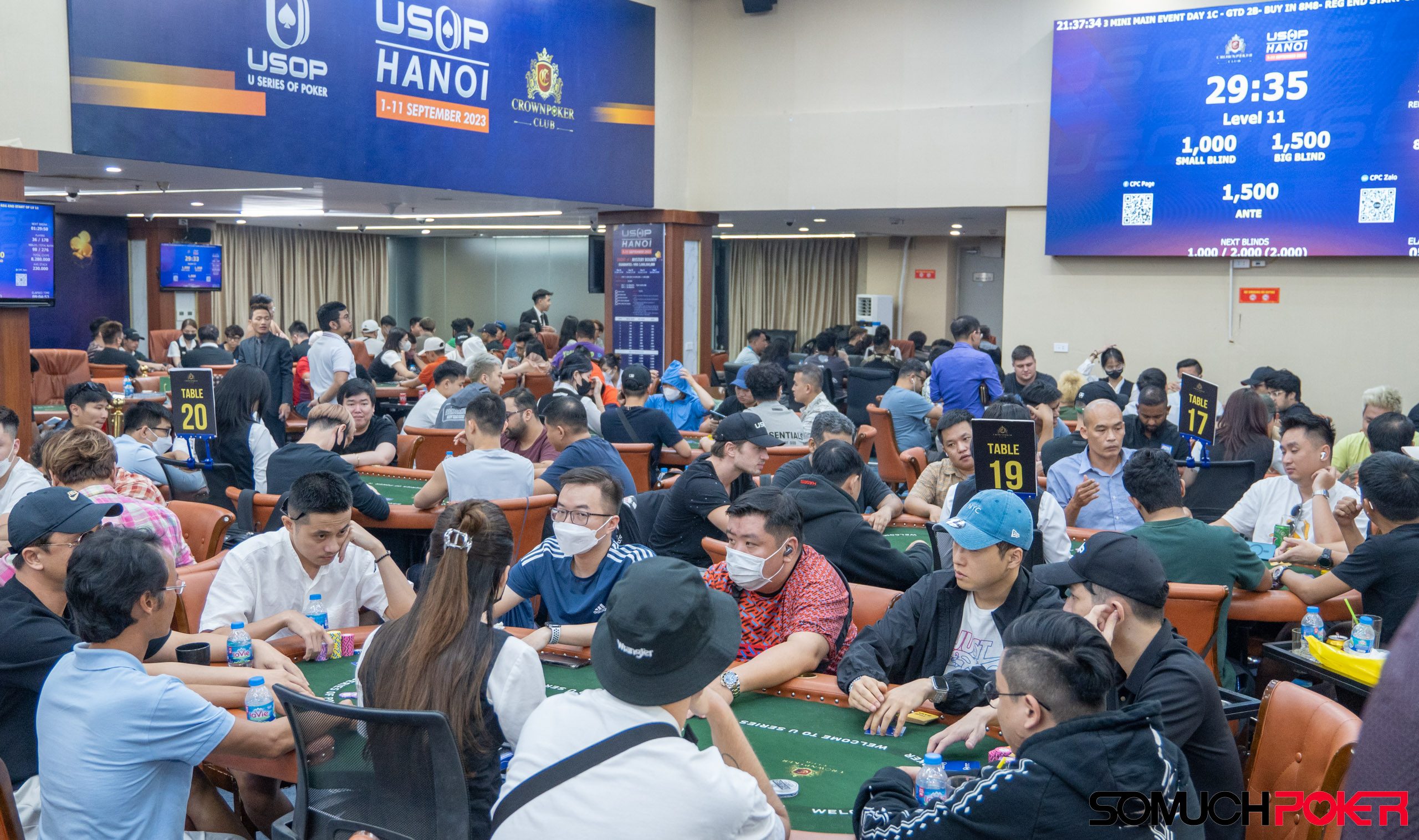 USOP Hanoi: Mini Main Event - Day 1C Updates